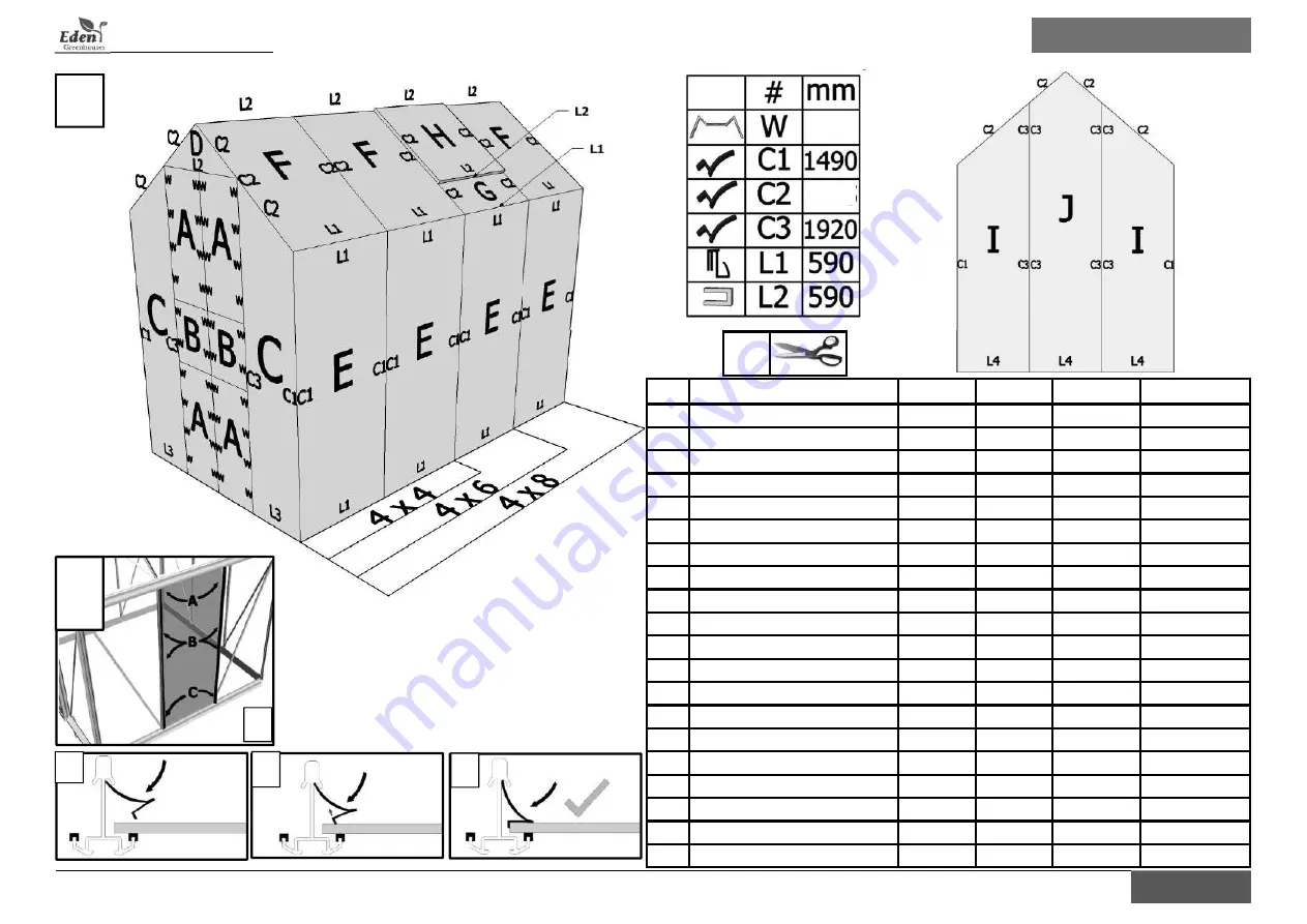 Eden Halls Greenhouses Birdlip Скачать руководство пользователя страница 32