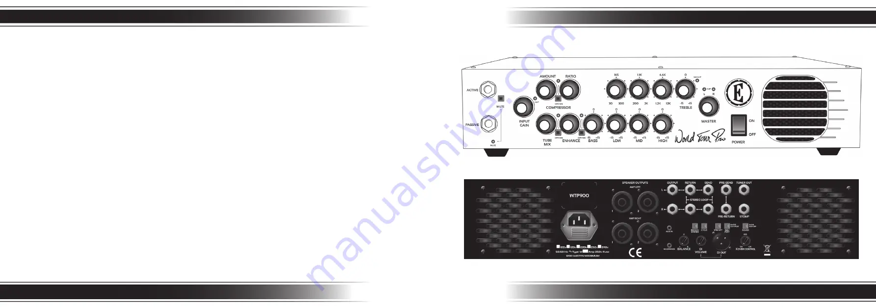 Eden World Tour Pro Series Quick Start Manual Download Page 10