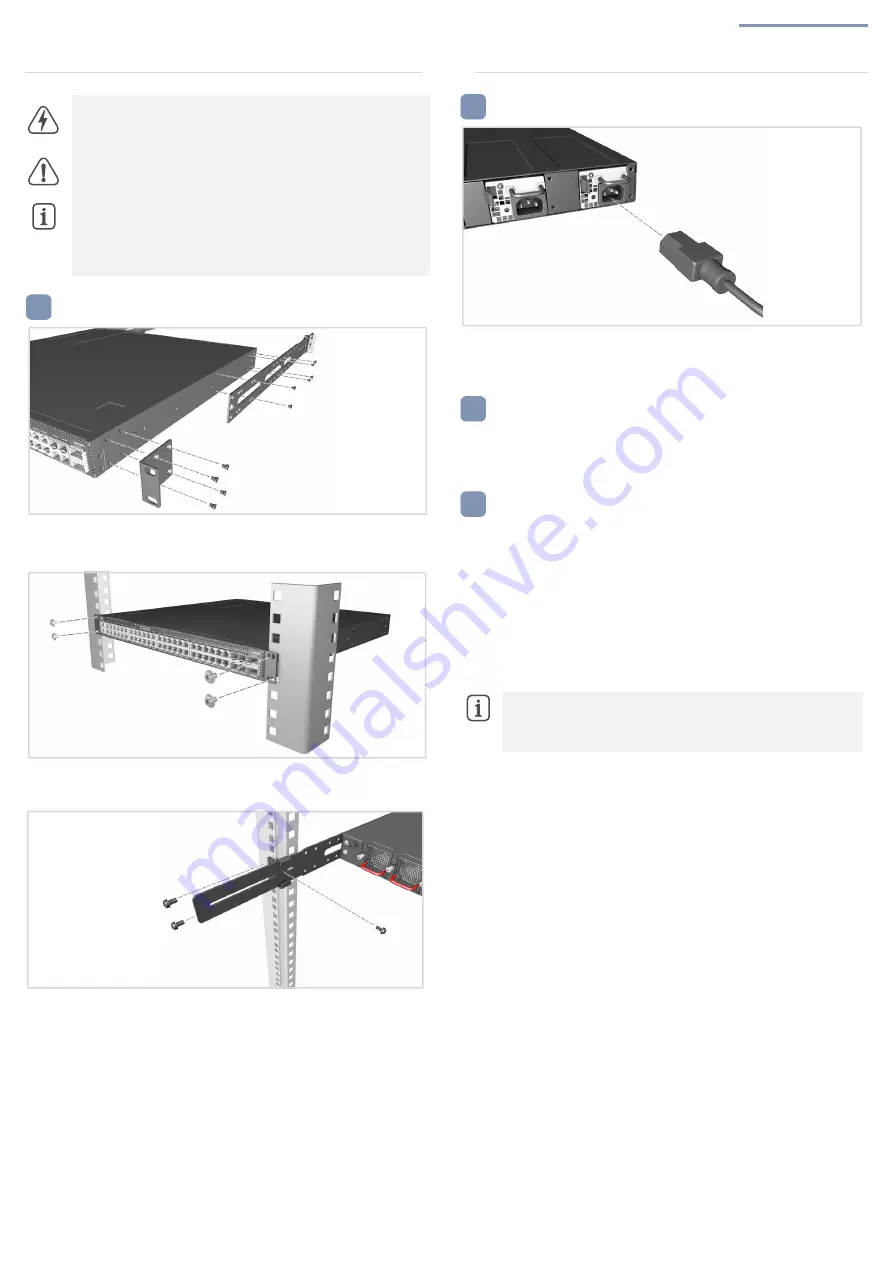 Edge-Core AS4630-54TE Quick Start Manual Download Page 8