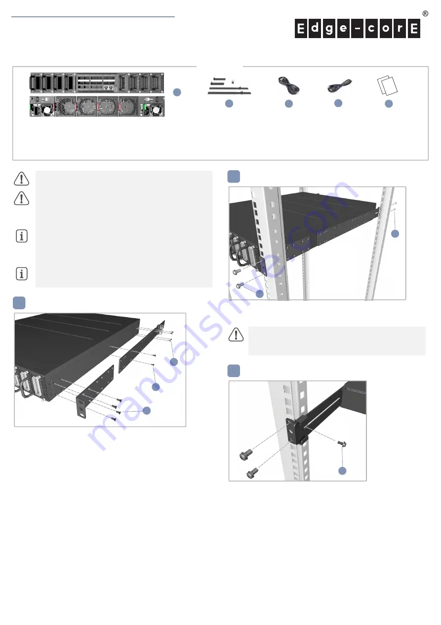 Edge-Core AS7716-24SC Скачать руководство пользователя страница 4