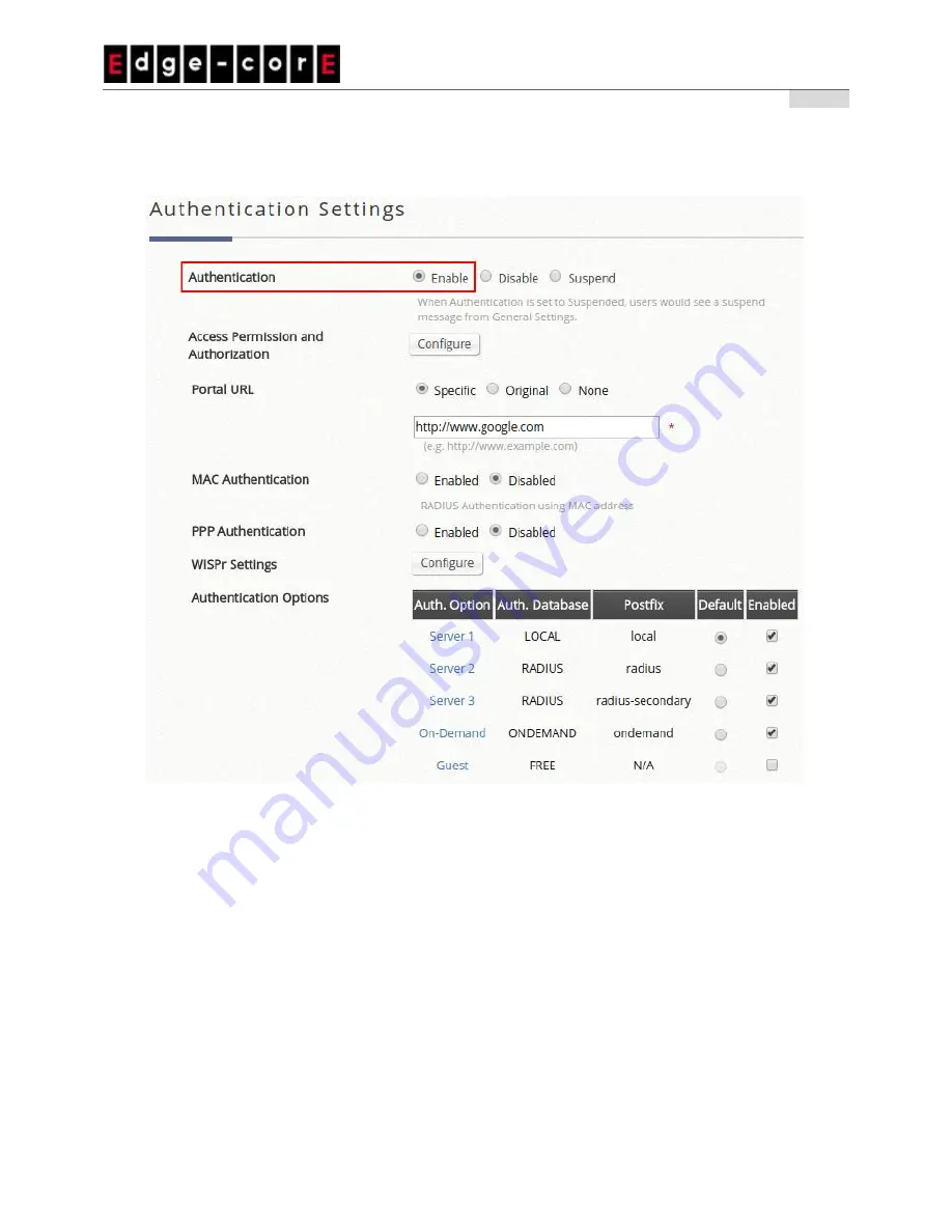 Edge-Core ECH502 Quick Installation Manual Download Page 17