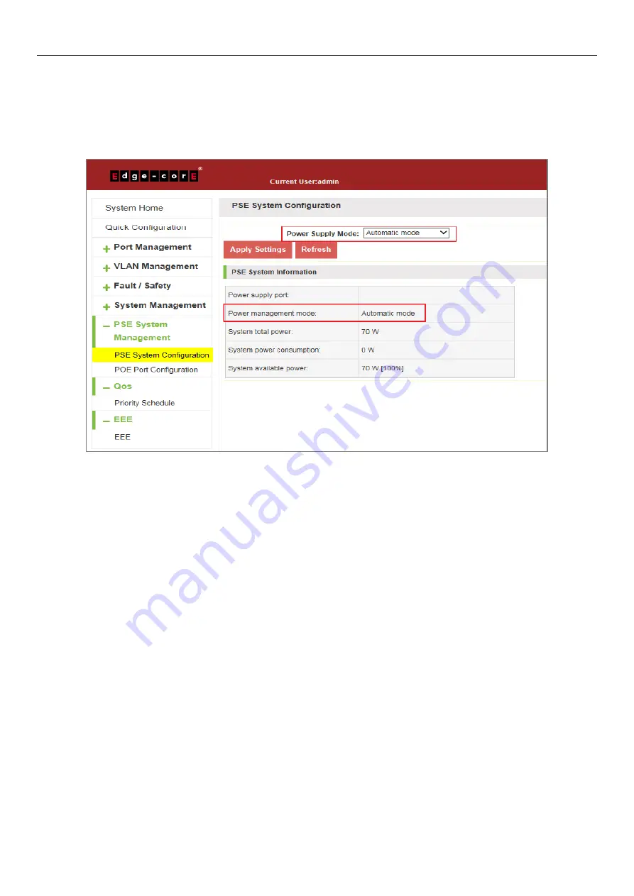 Edge-Core ECS2020 Series Web Management Manual Download Page 102