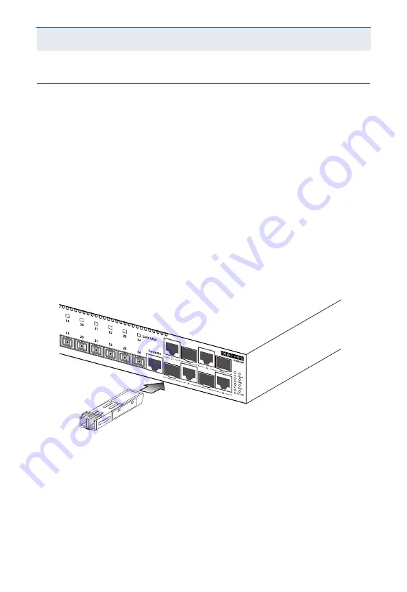 Edge-Core ECS3510-28F Installation Manual Download Page 39