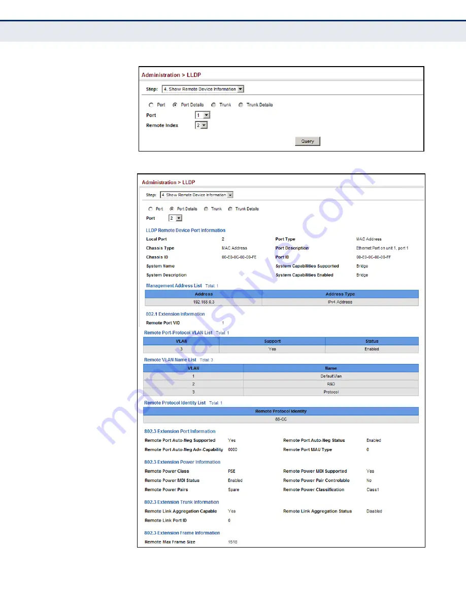 Edge-Core ECS4110-28T Management Manual Download Page 445