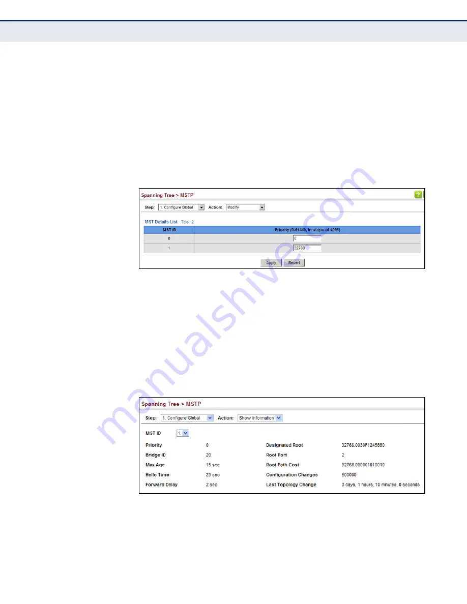 Edge-Core ECS4660-28F Management Manual Download Page 291