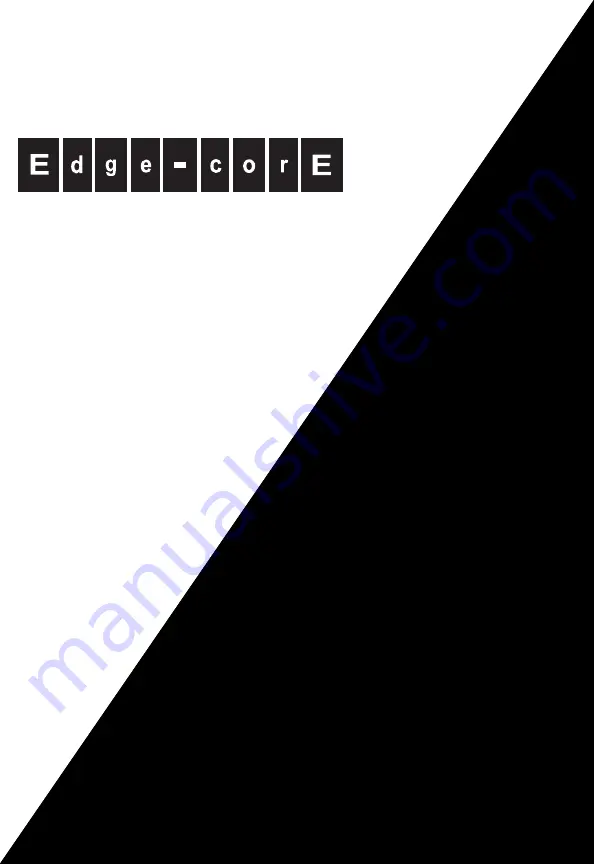 Edge-Core ES3526XA Installation Manual Download Page 1