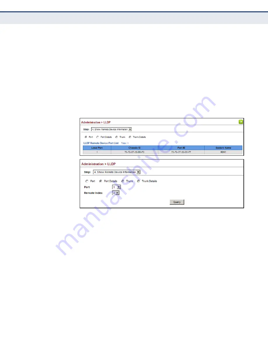 Edge-Core ES3528MV2 Management Manual Download Page 442