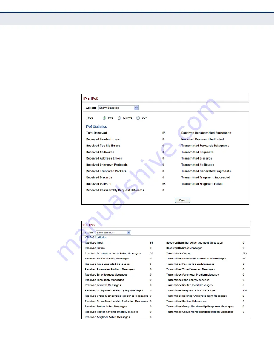 Edge-Core ES3528MV2 Management Manual Download Page 586