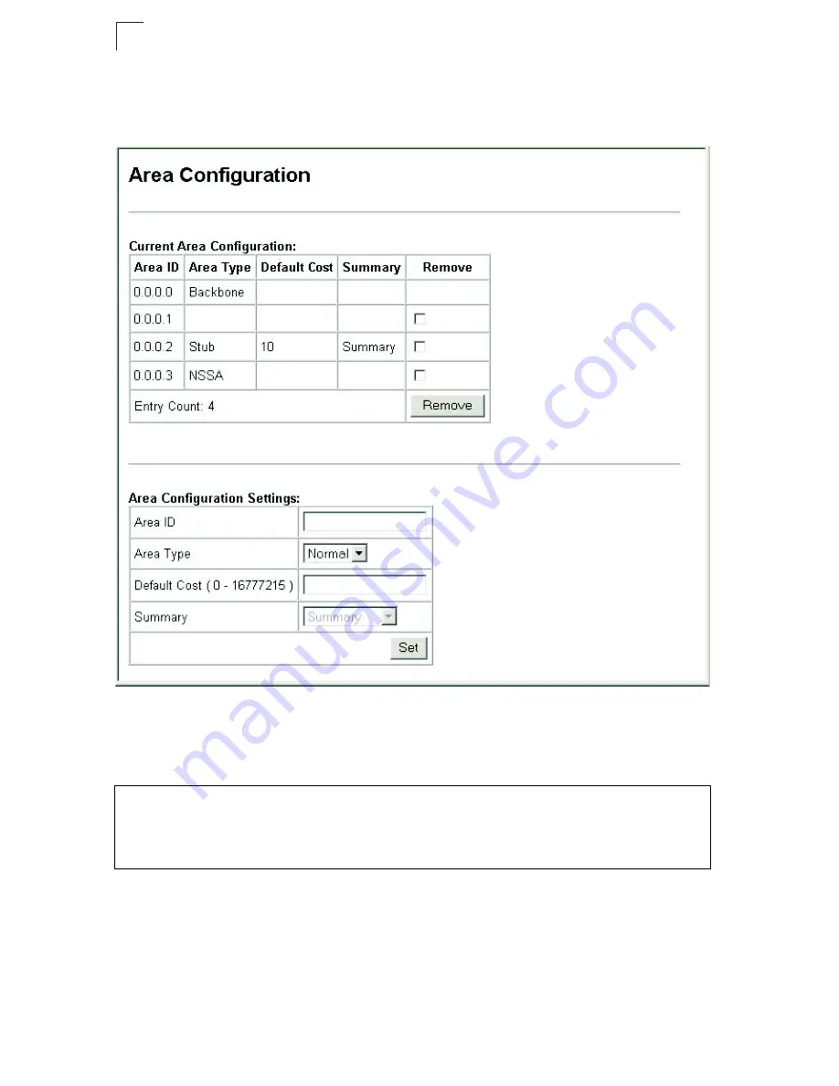 Edge-Core ES4625 Management Manual Download Page 292