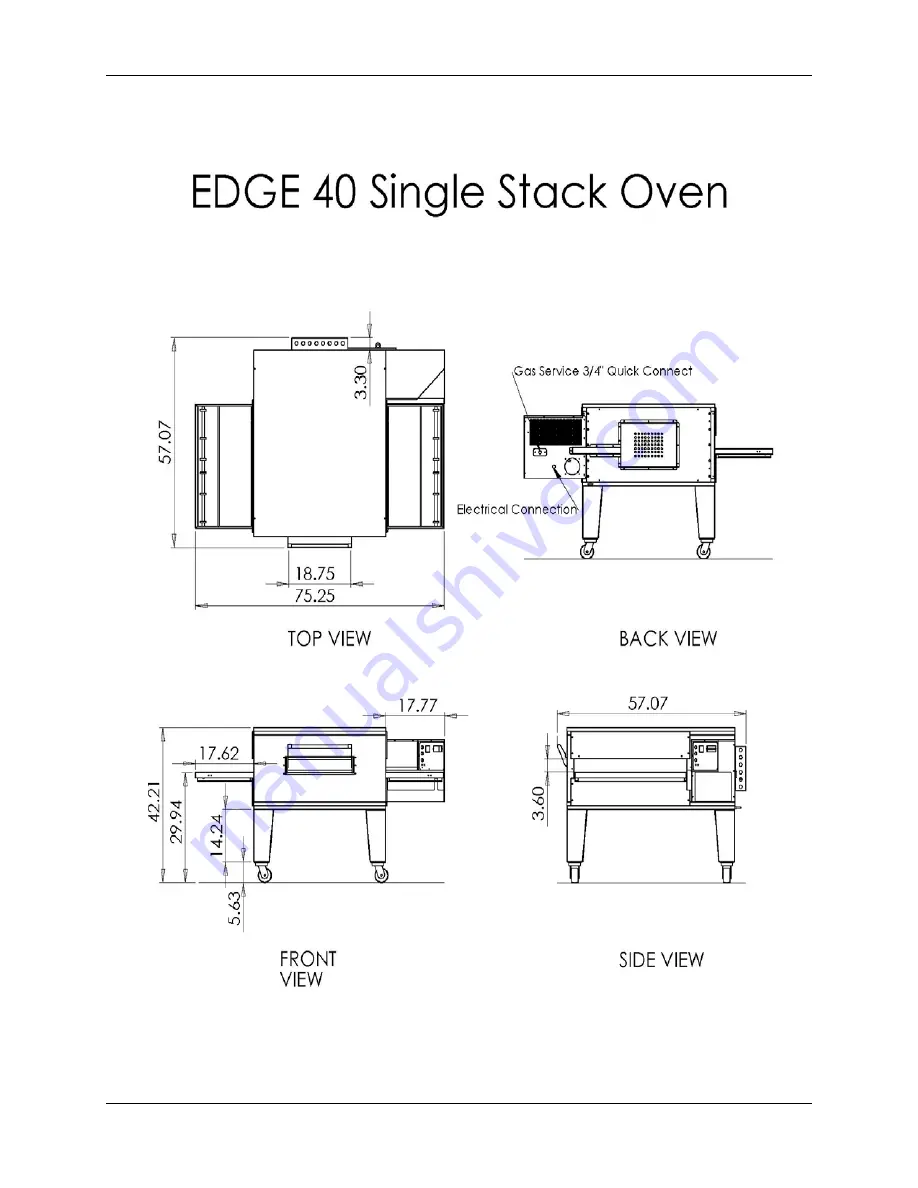 Edge Ovens EDGE40 Скачать руководство пользователя страница 31