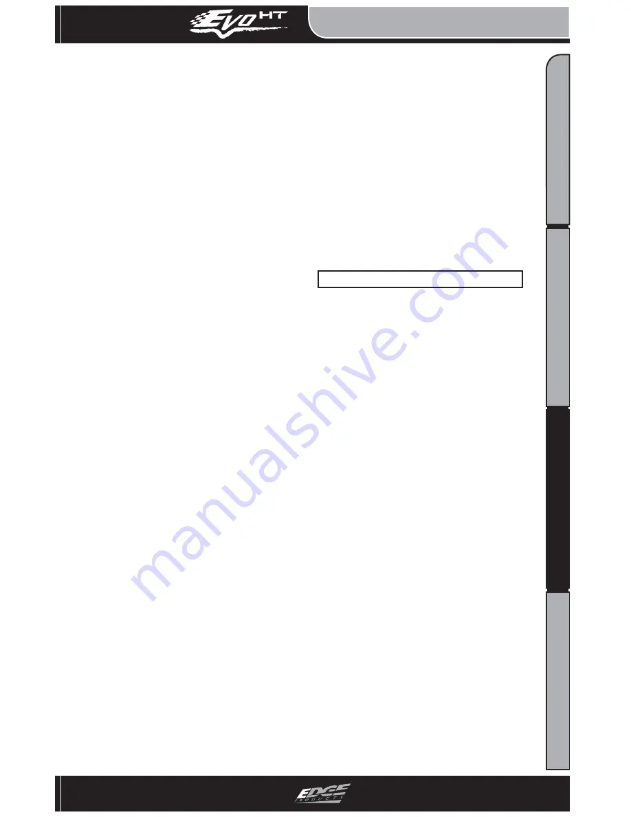 Edge Products Evo HT User Manual Download Page 11