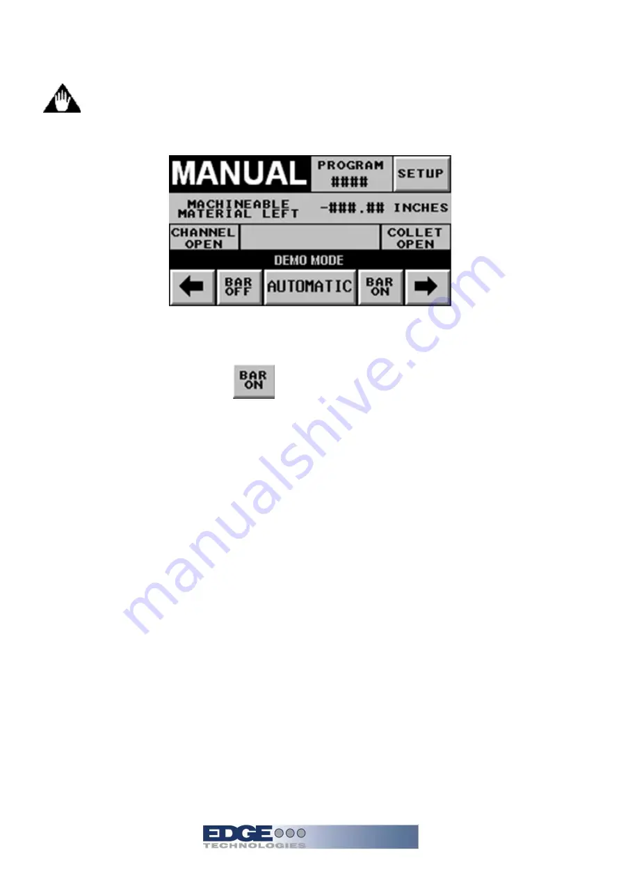 Edge Technologies Patriot 338 Operation Manual Download Page 114