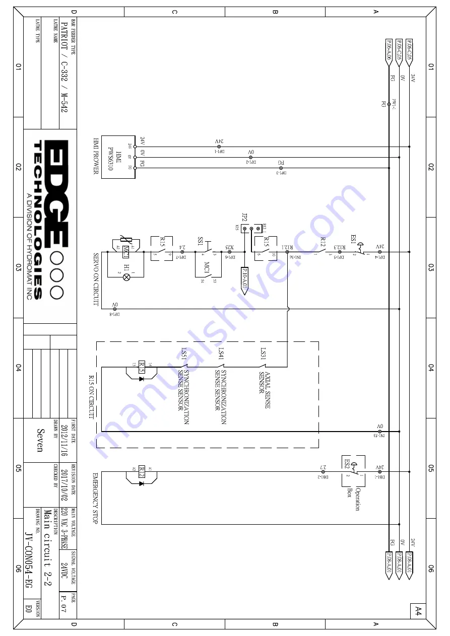 Edge Technologies Patriot 338 Скачать руководство пользователя страница 185