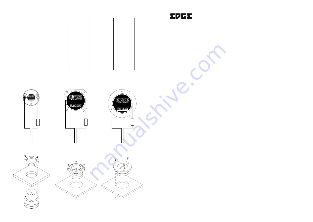 Edge EDPRO23ST-E7 Скачать руководство пользователя страница 1