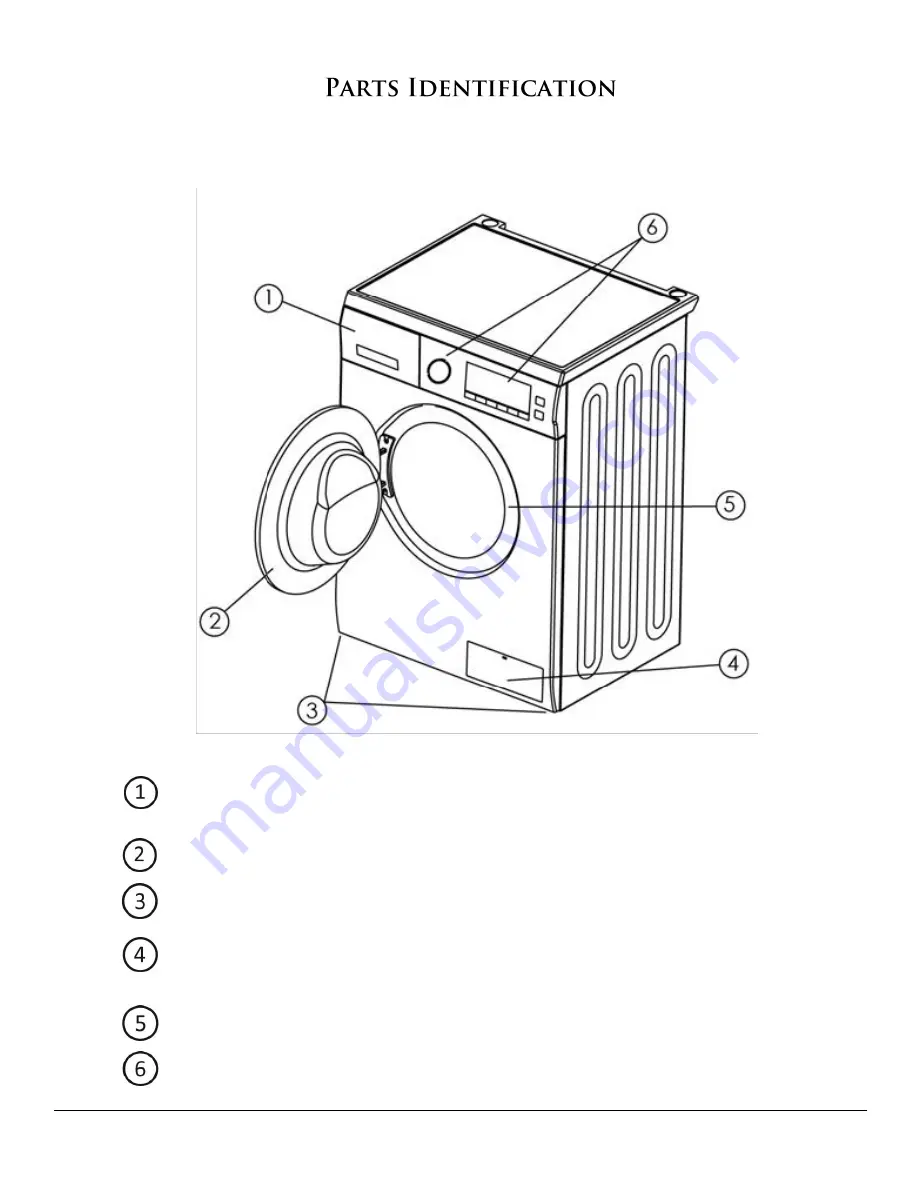 EdgeStar CWD1550BL-1 Owner'S Manual Download Page 7