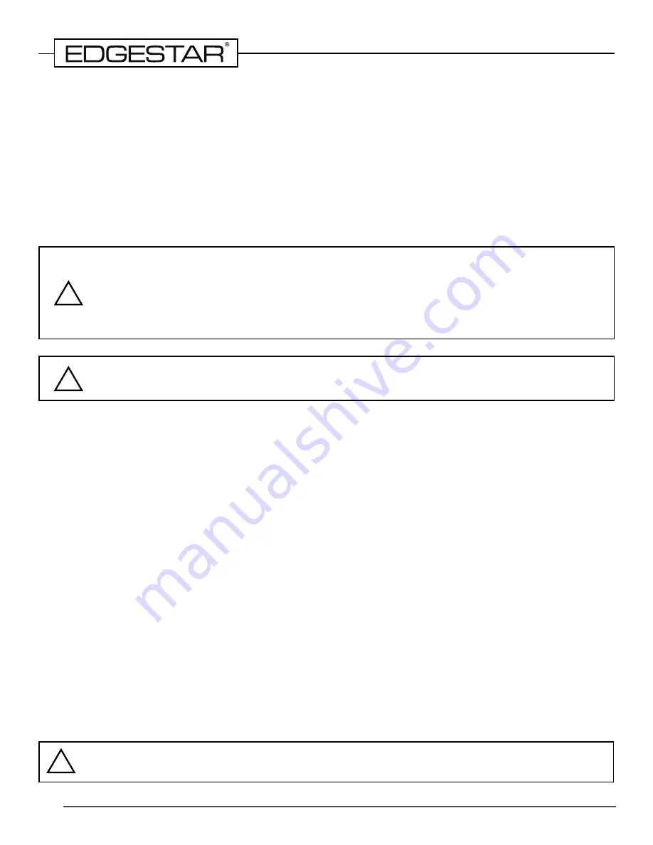 EdgeStar CWR362FD Owner'S Manual Download Page 8