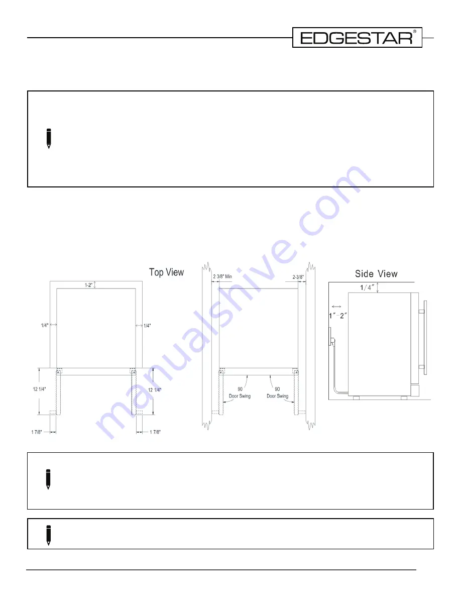 EdgeStar CWR362FD Скачать руководство пользователя страница 9