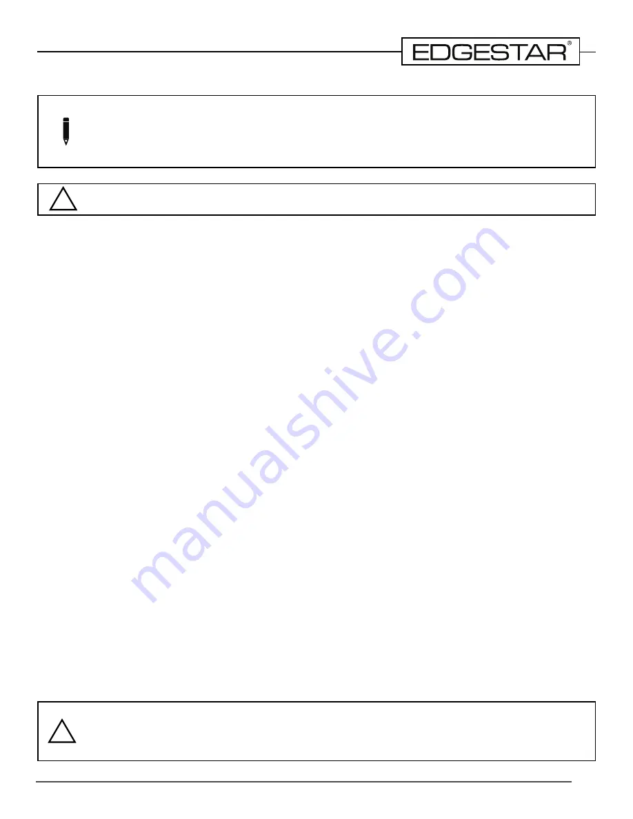 EdgeStar CWR362FD Owner'S Manual Download Page 13