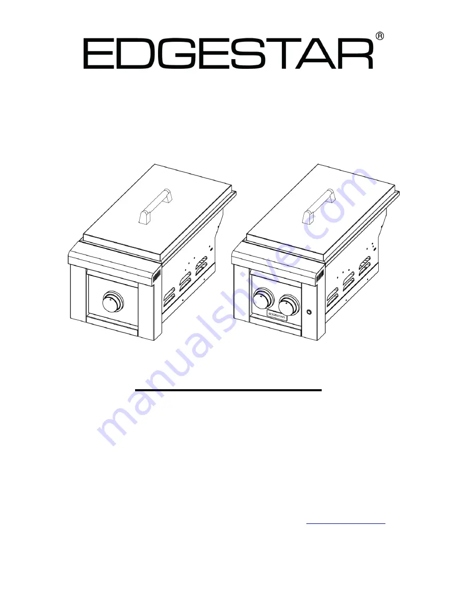 EdgeStar ESB1LP Скачать руководство пользователя страница 1