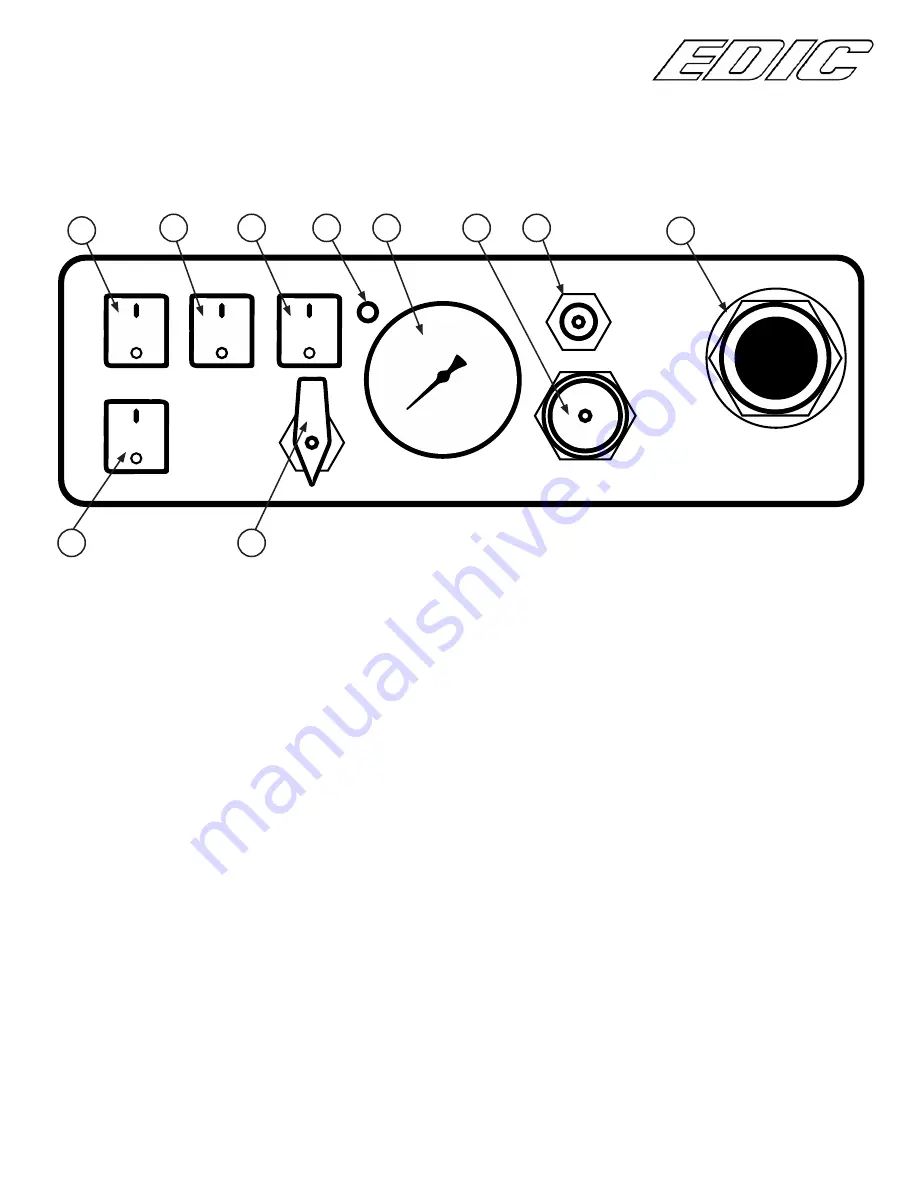 Edic Endeavor 9000I-HSH Owner'S/Operator'S Manual Download Page 8