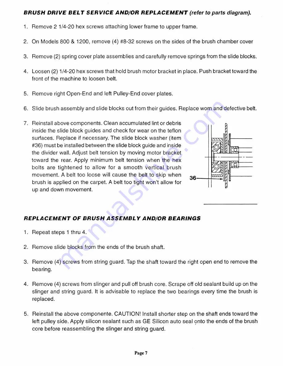 Edic Polaris 1200 Owner'S Manual Download Page 7