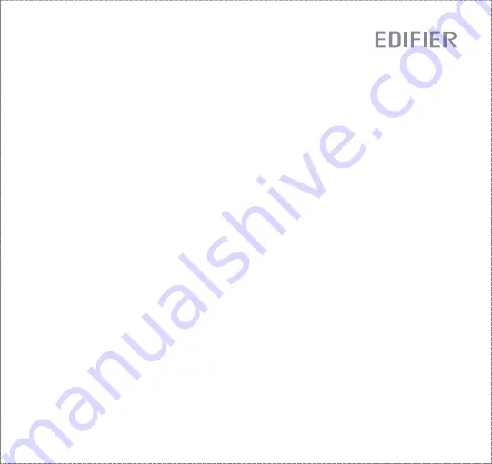 EDIFIER E25HD User Manual Download Page 1