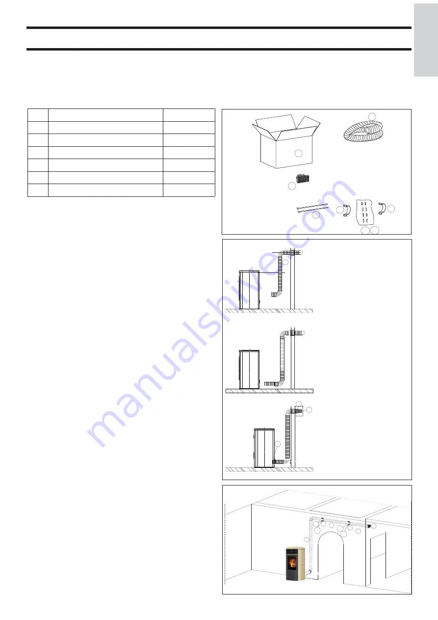 EdilKamin ARIS PLUS Installation, Use And Maintenance Manual Download Page 19