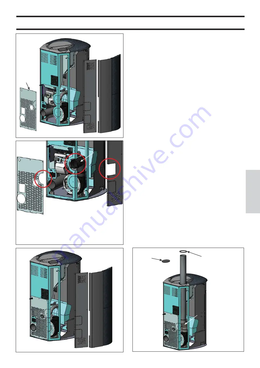 EdilKamin ARIS PLUS Installation, Use And Maintenance Manual Download Page 185