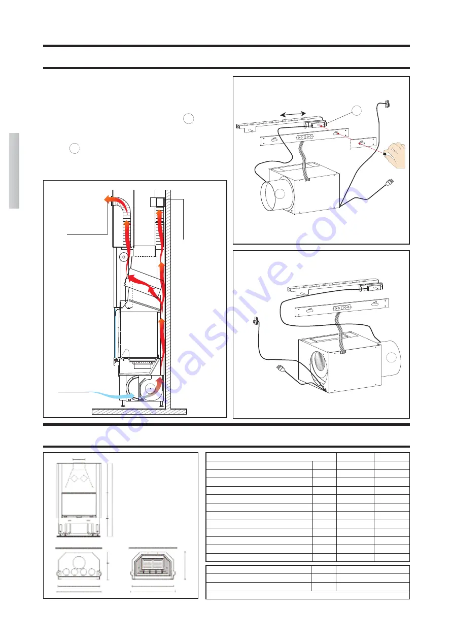 EdilKamin FORTE PLUS Installation, Use And Maintenance Manual Download Page 24