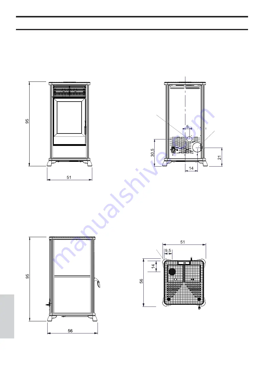 EdilKamin ITALIANA CAMINI CLASSICA Installation, Use And Maintenance Manual Download Page 116