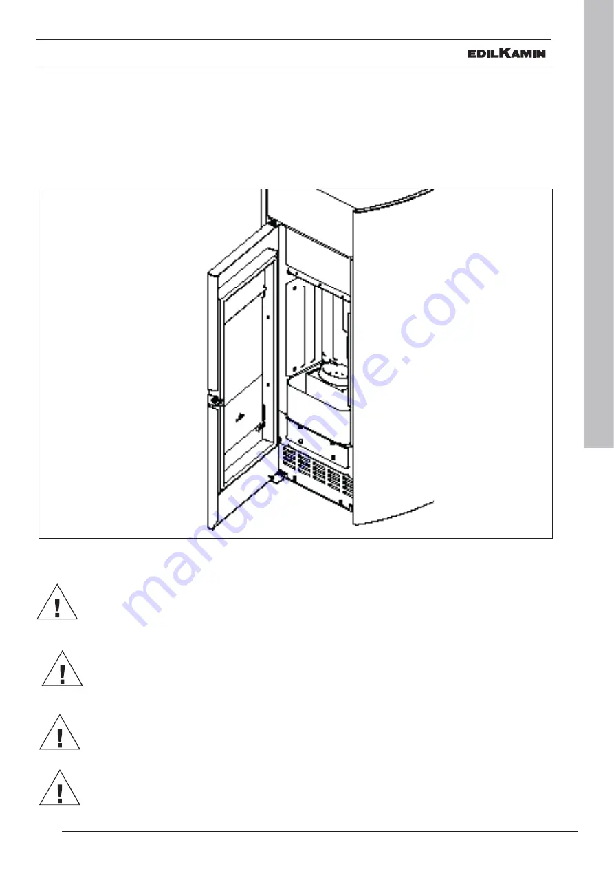 EdilKamin MYRNA Installation, Use And Maintenance Manual Download Page 55