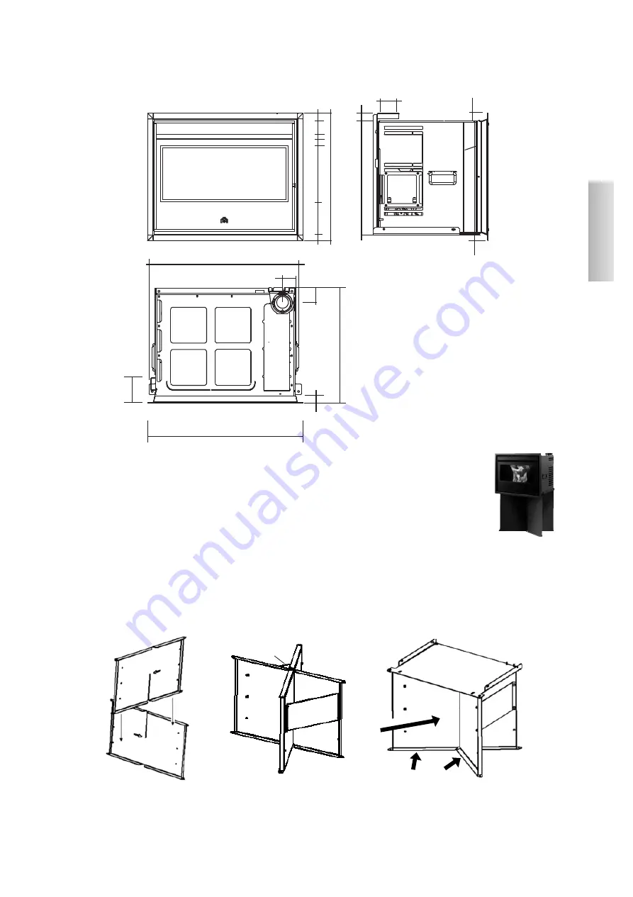 EdilKamin PELLINSERT 54 Installation, Use And Maintenance Manual Download Page 37