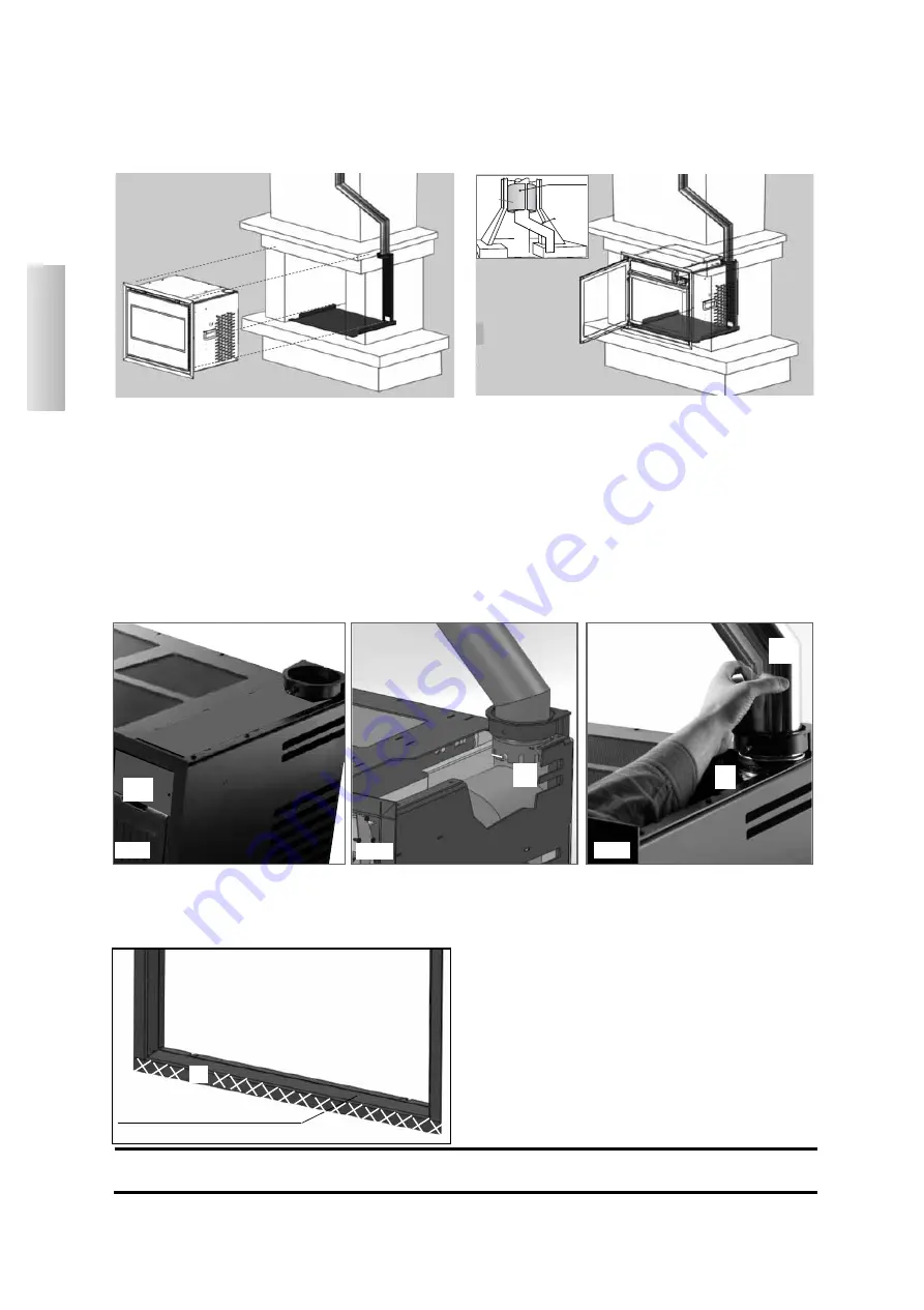 EdilKamin PELLINSERT 54 Installation, Use And Maintenance Manual Download Page 40