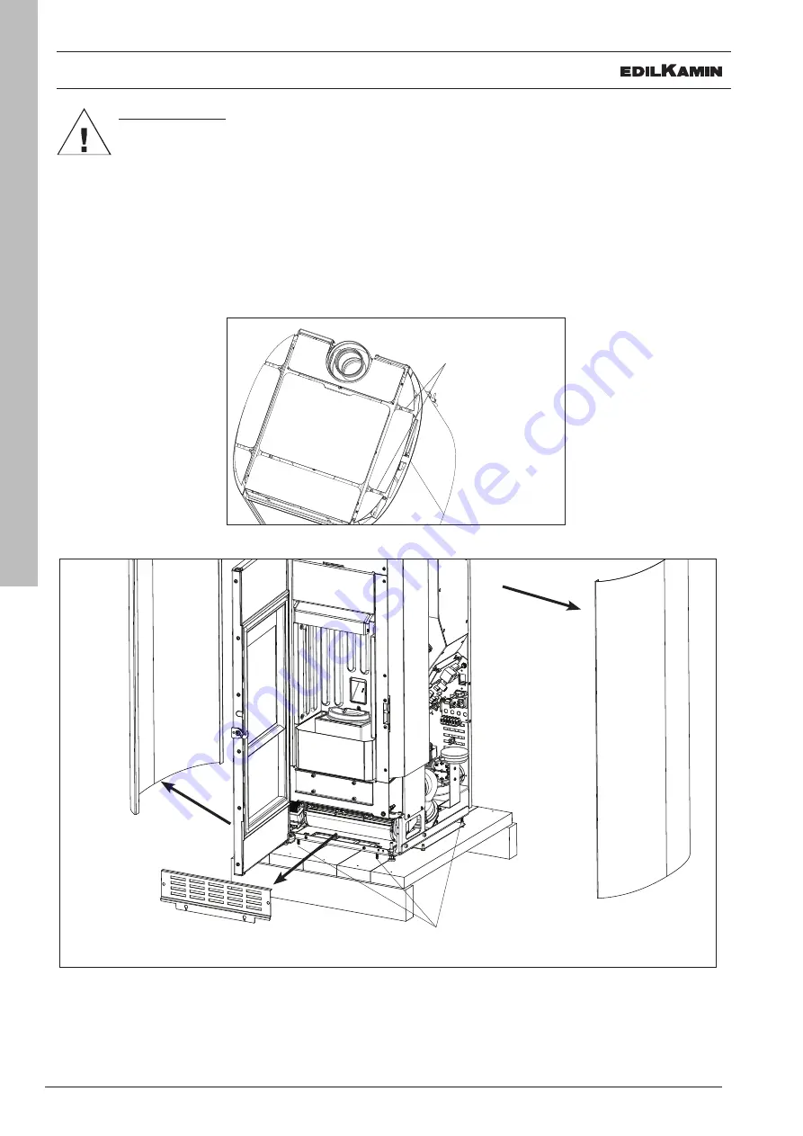 EdilKamin RADA AIR TIGHT C Installation, Use And Maintenance Manual Download Page 8