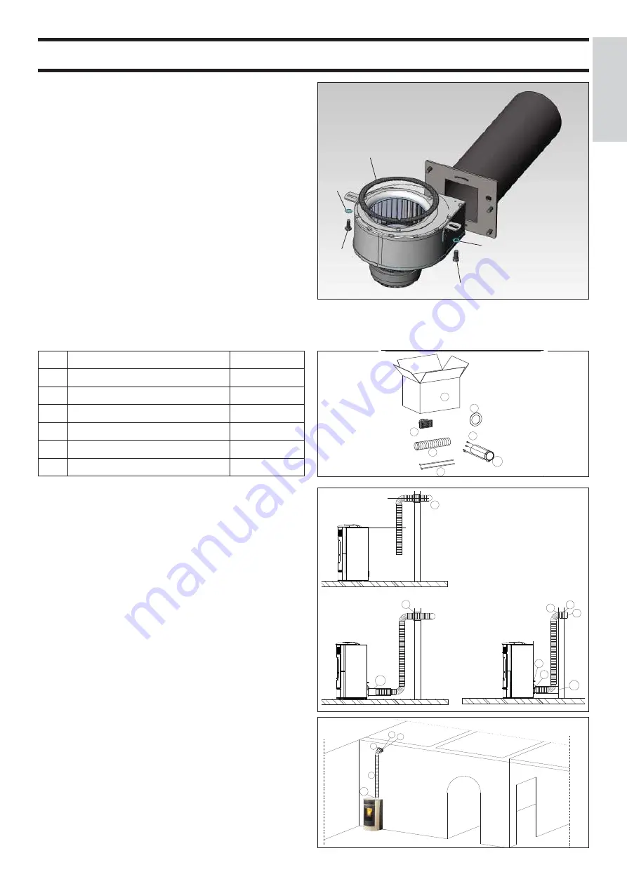 EdilKamin SALLY Installation, Use And Maintenance Manual Download Page 13