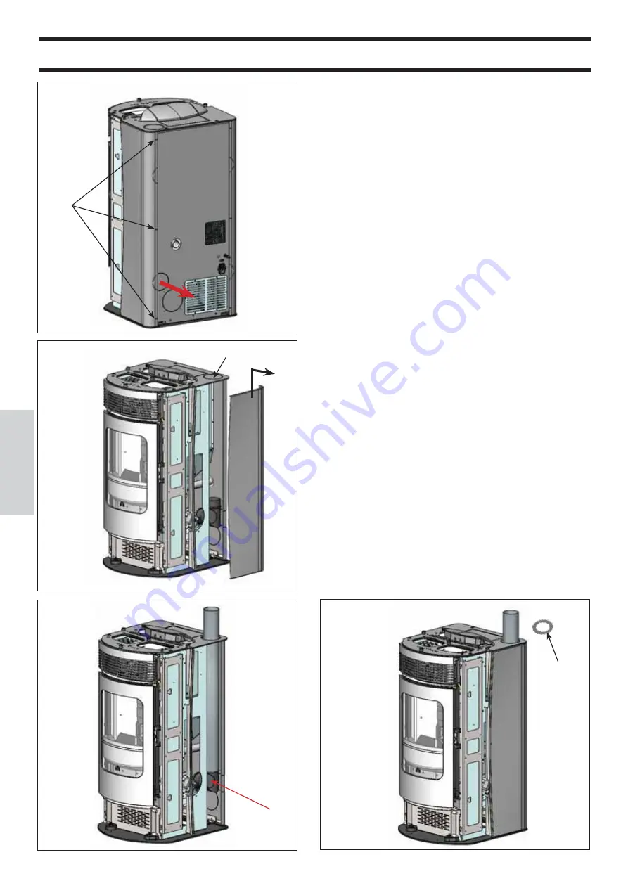 EdilKamin SALLY Installation, Use And Maintenance Manual Download Page 100