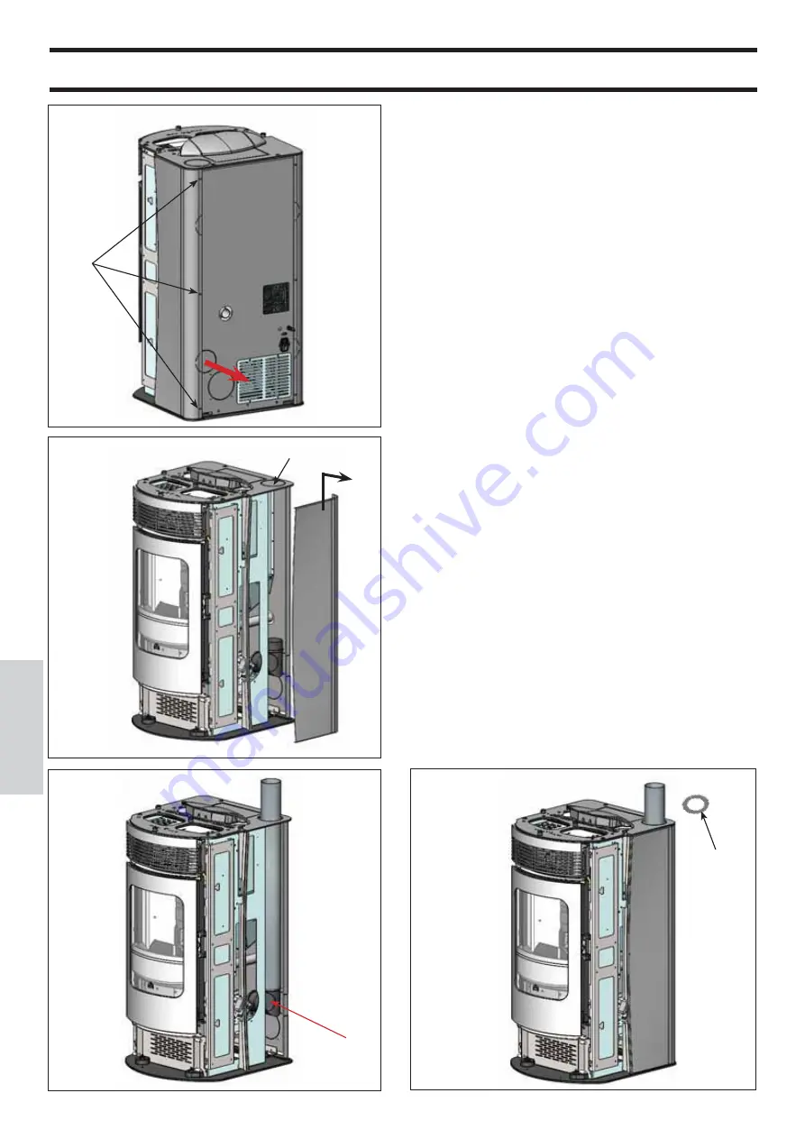 EdilKamin SALLY Installation, Use And Maintenance Manual Download Page 122