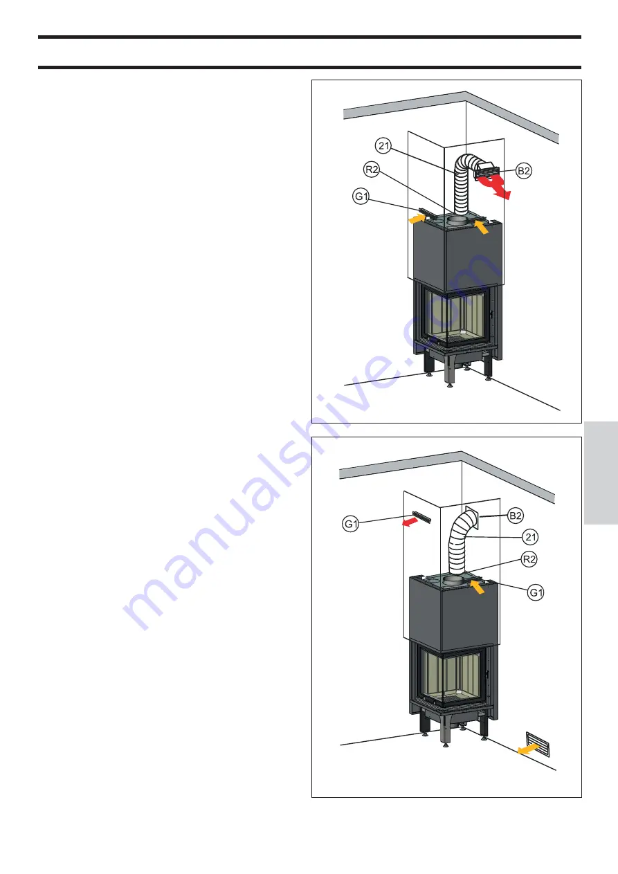 EdilKamin SIDE 50x50 PLUS N Скачать руководство пользователя страница 71