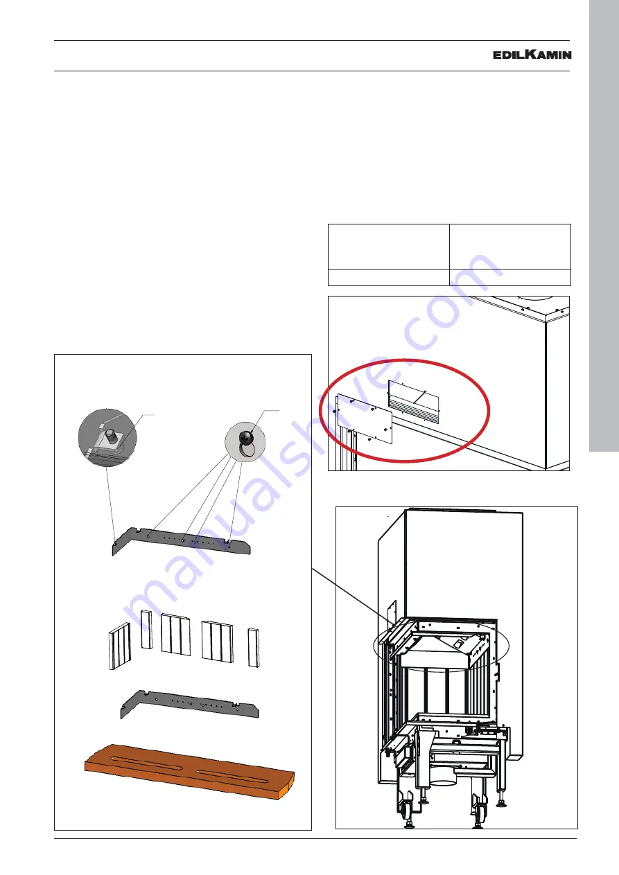 EdilKamin WINDO2 75 Installation, Use And Maintenance Manual Download Page 9