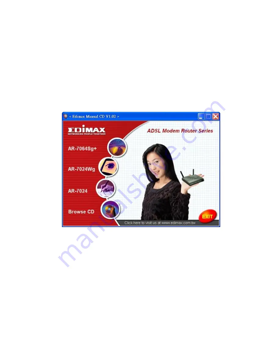 Edimax AR-7064Sg+ Quick Installation Manual Download Page 38