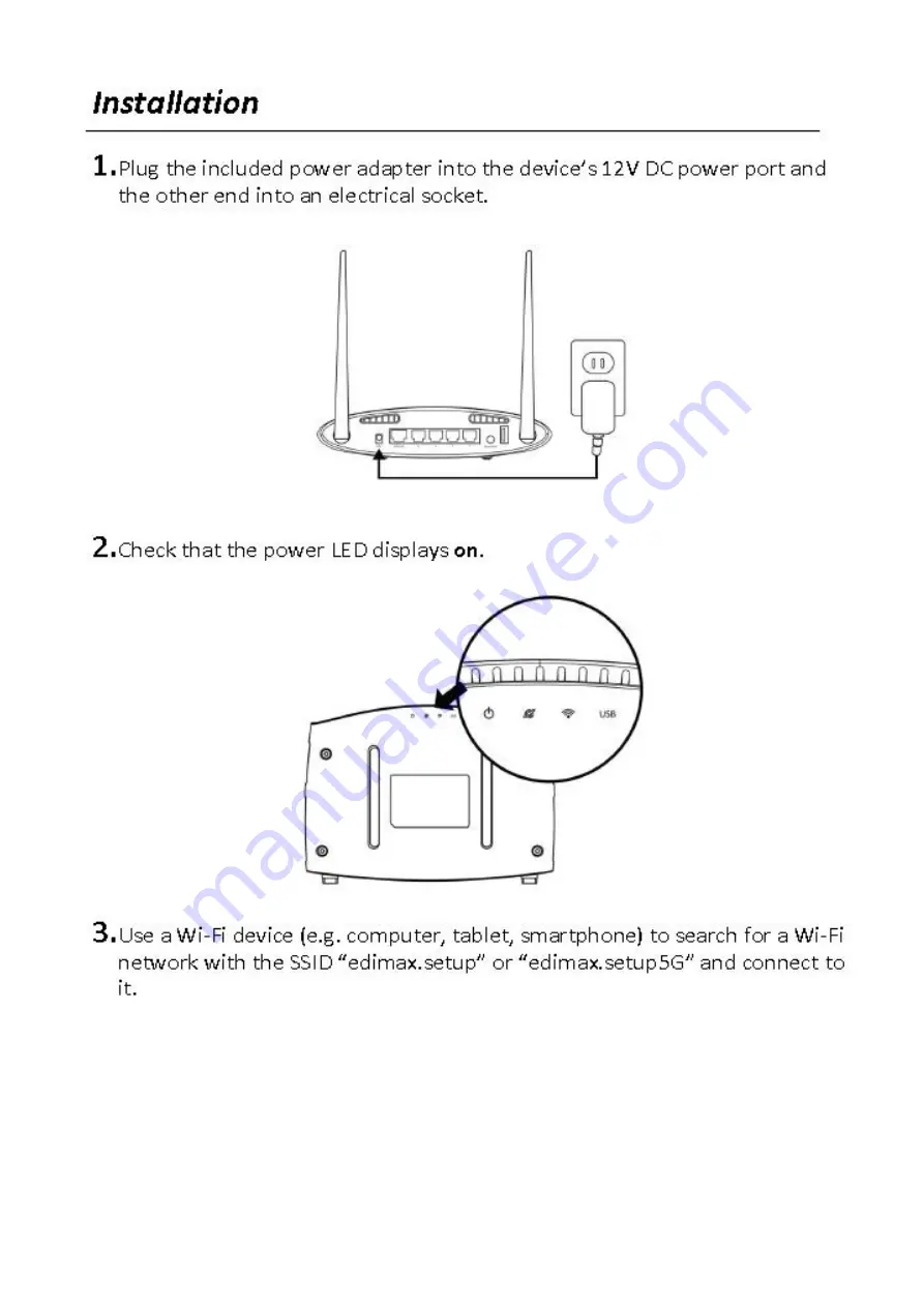 Edimax BR-6488AC Скачать руководство пользователя страница 3