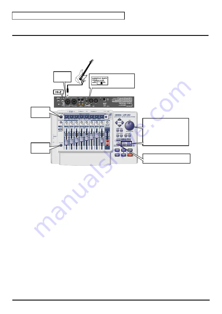 Edirol UR-80 Owner'S Manual Download Page 124