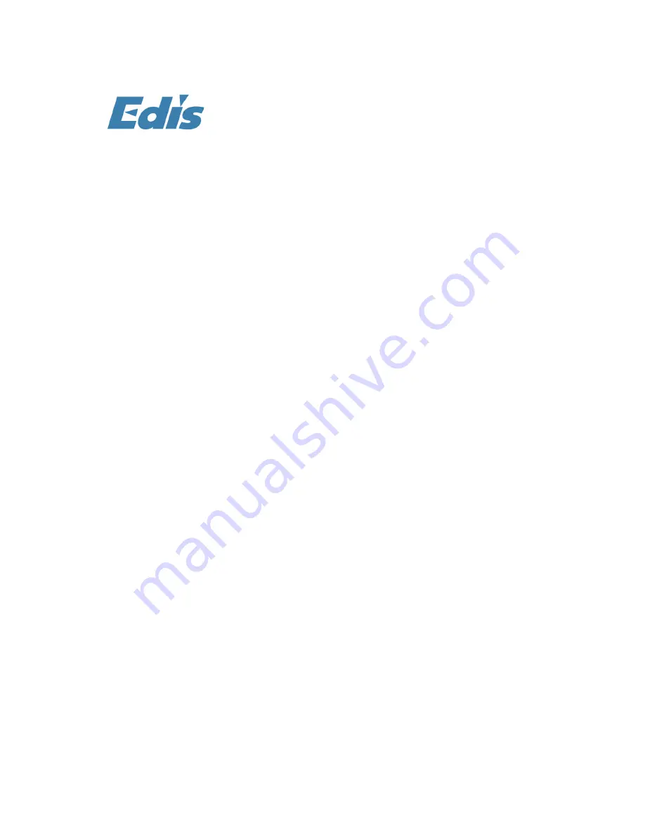 Edis EA35 Manual And Installation Instructions Download Page 1