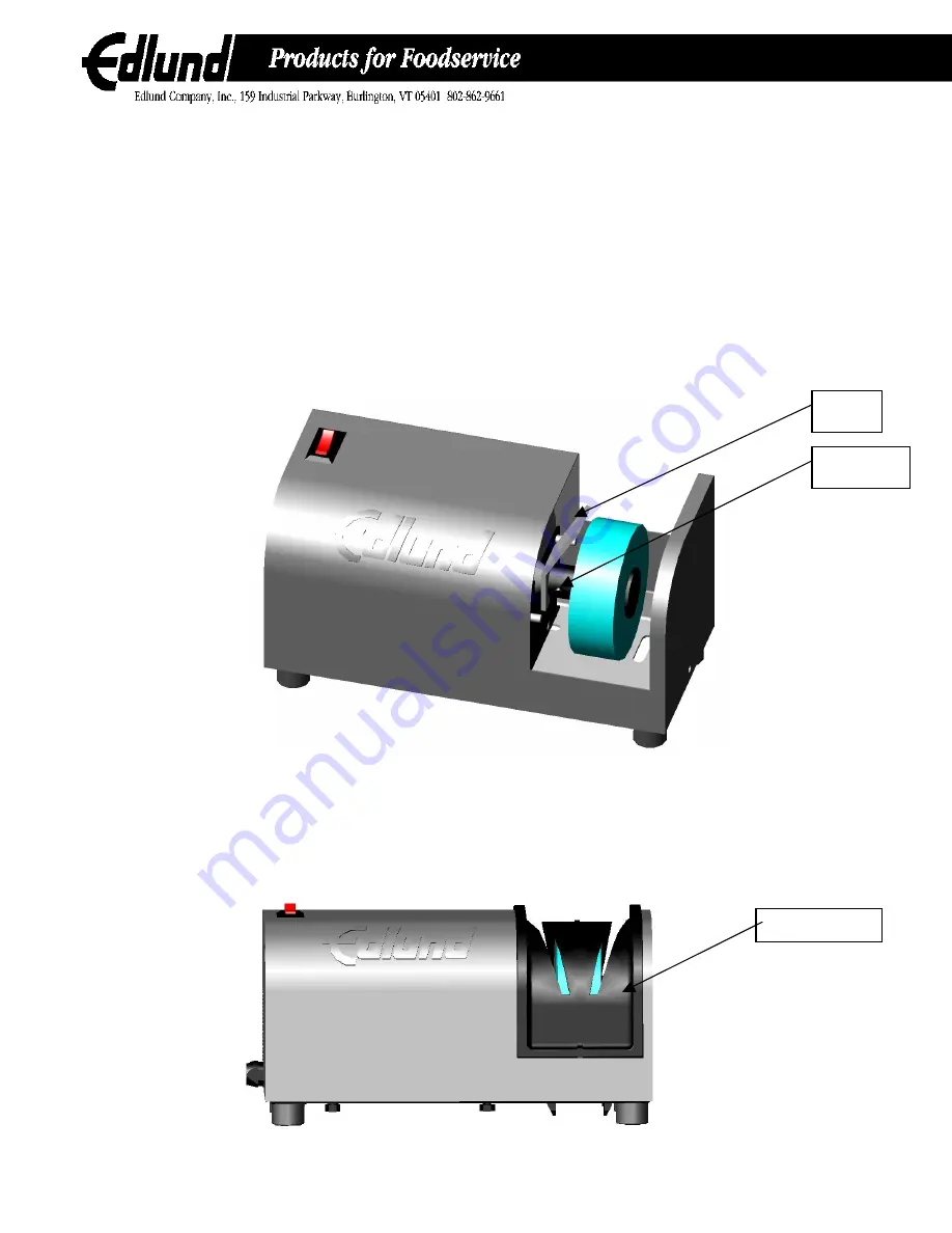 EDLUND M161 Product Manual Download Page 4