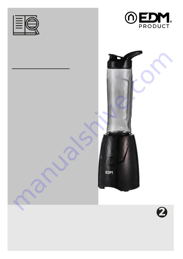 EDM Product 07673 Instruction Manual Download Page 1