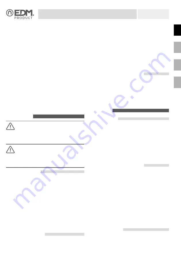 EDM Product 08724 Скачать руководство пользователя страница 3