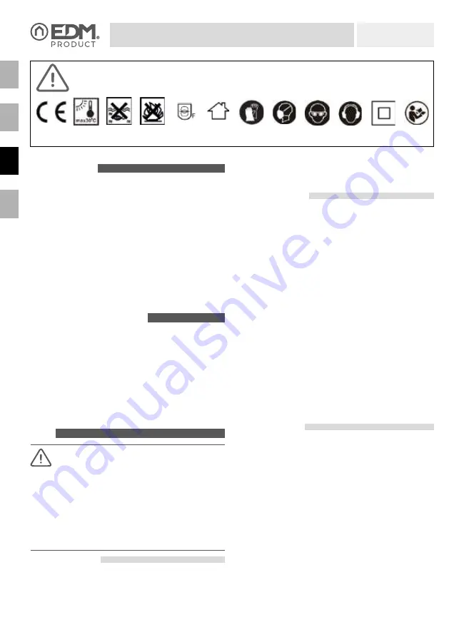 EDM Product 08724 Скачать руководство пользователя страница 12