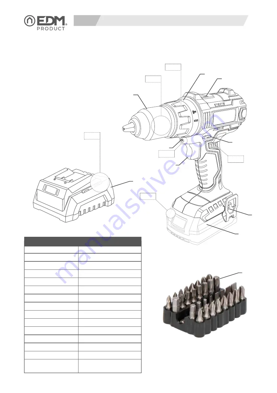 EDM Product 08750 Instruction Manual Download Page 21