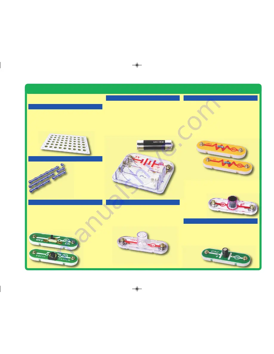 EDU-TOYS CIRCUIT MAKER Skill Builder 125 Скачать руководство пользователя страница 5