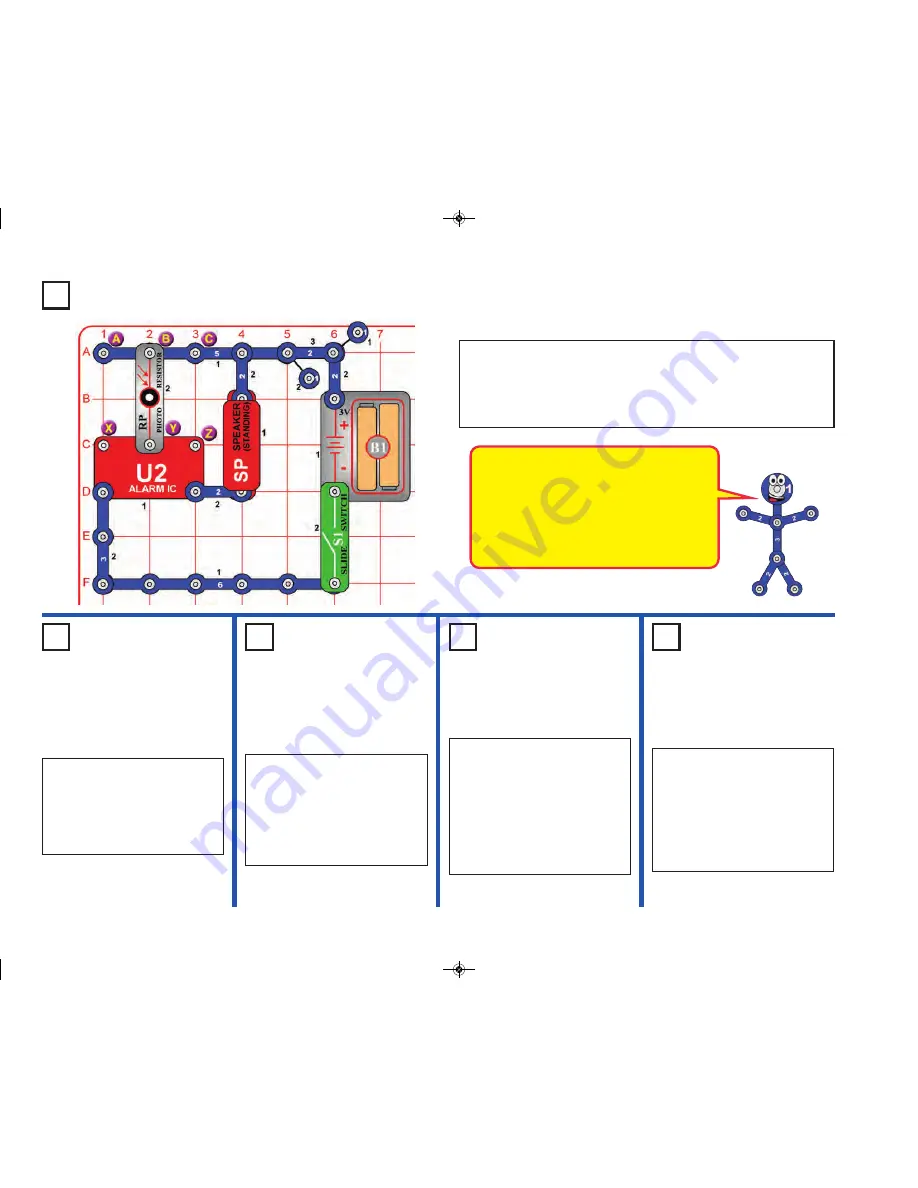 EDU-TOYS CIRCUIT MAKER Skill Builder 125 Instruction Manual Download Page 38